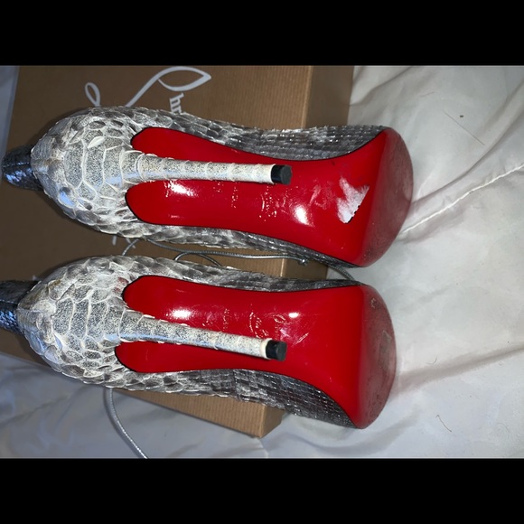 Christian Louboutin Python megavap pumps - Picture 4 of 8